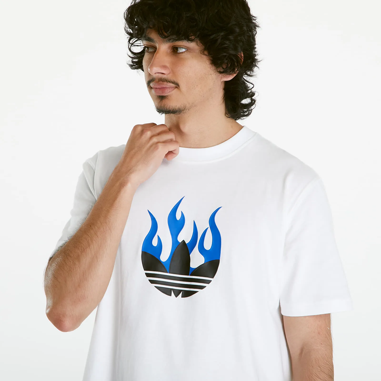 Camiseta adidas Flames Logo Tee