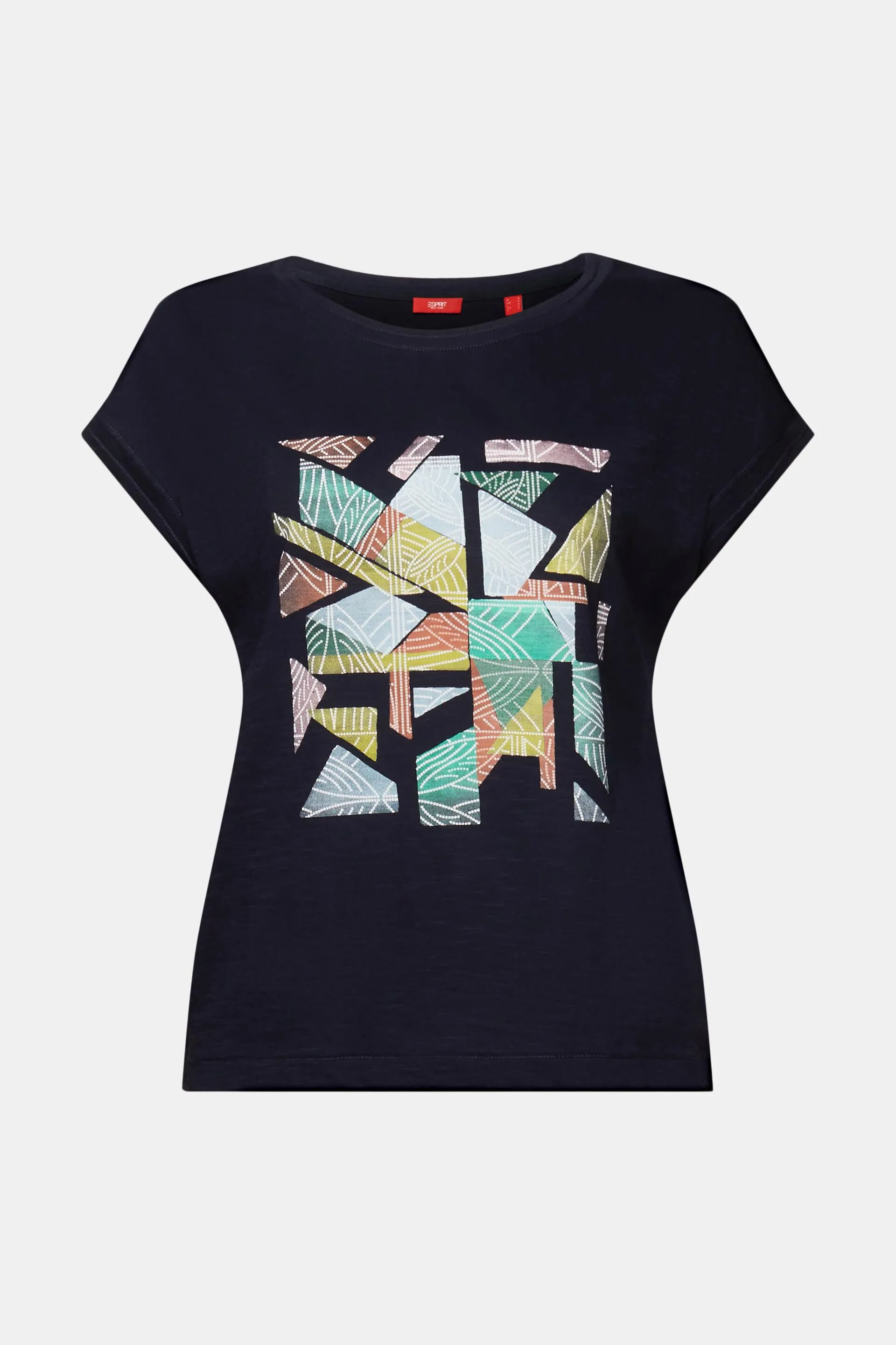Camiseta con estampado, 100% algodón