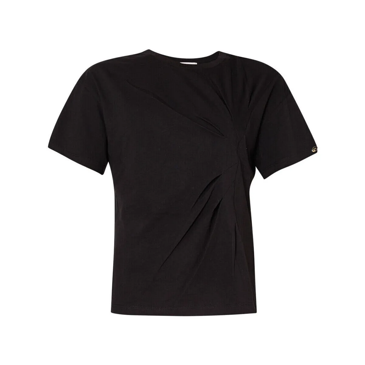 Camiseta con fruncido asimétrico