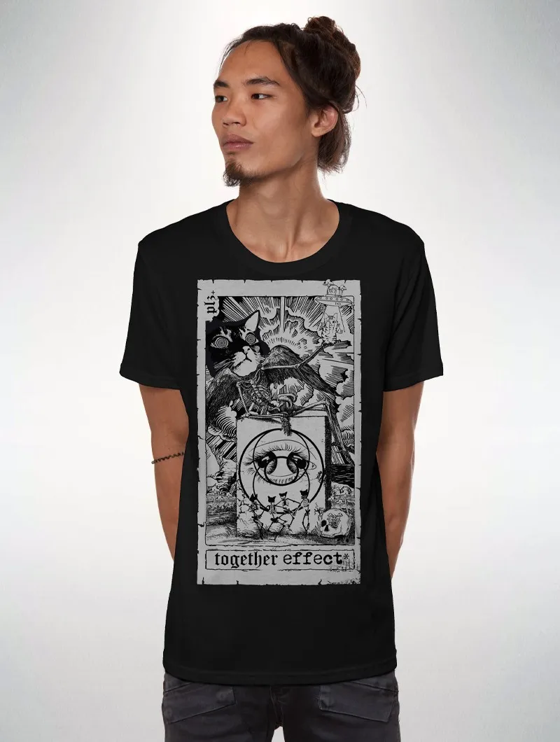 Camiseta con parche estampado 