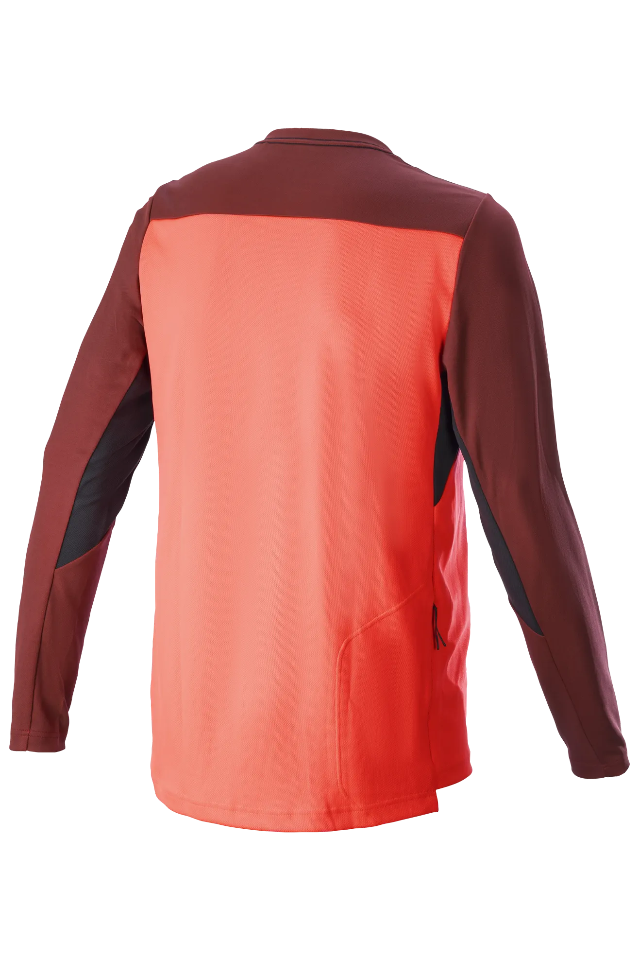 CAMISETA DE BICI DE MONTAñA ALPINESTARS DROP 6 V2 LS CORALFLUONEGRO