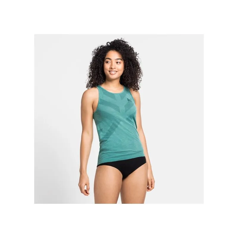 Camiseta de tirantes Odlo Natural Kinship (jaded Melange) Mujer