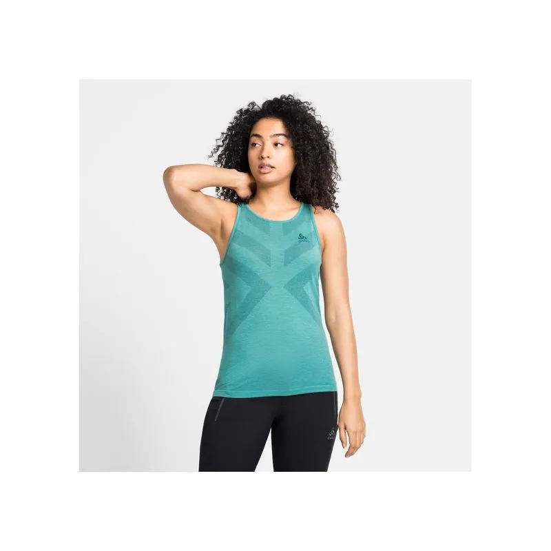 Camiseta de tirantes Odlo Natural Kinship (jaded Melange) Mujer