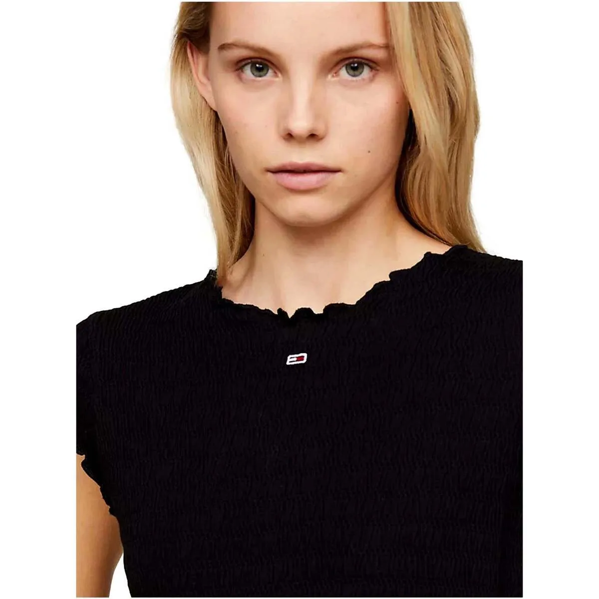 CAMISETA ESSENTIAL CON FRUNCIDO  DW0DW17888