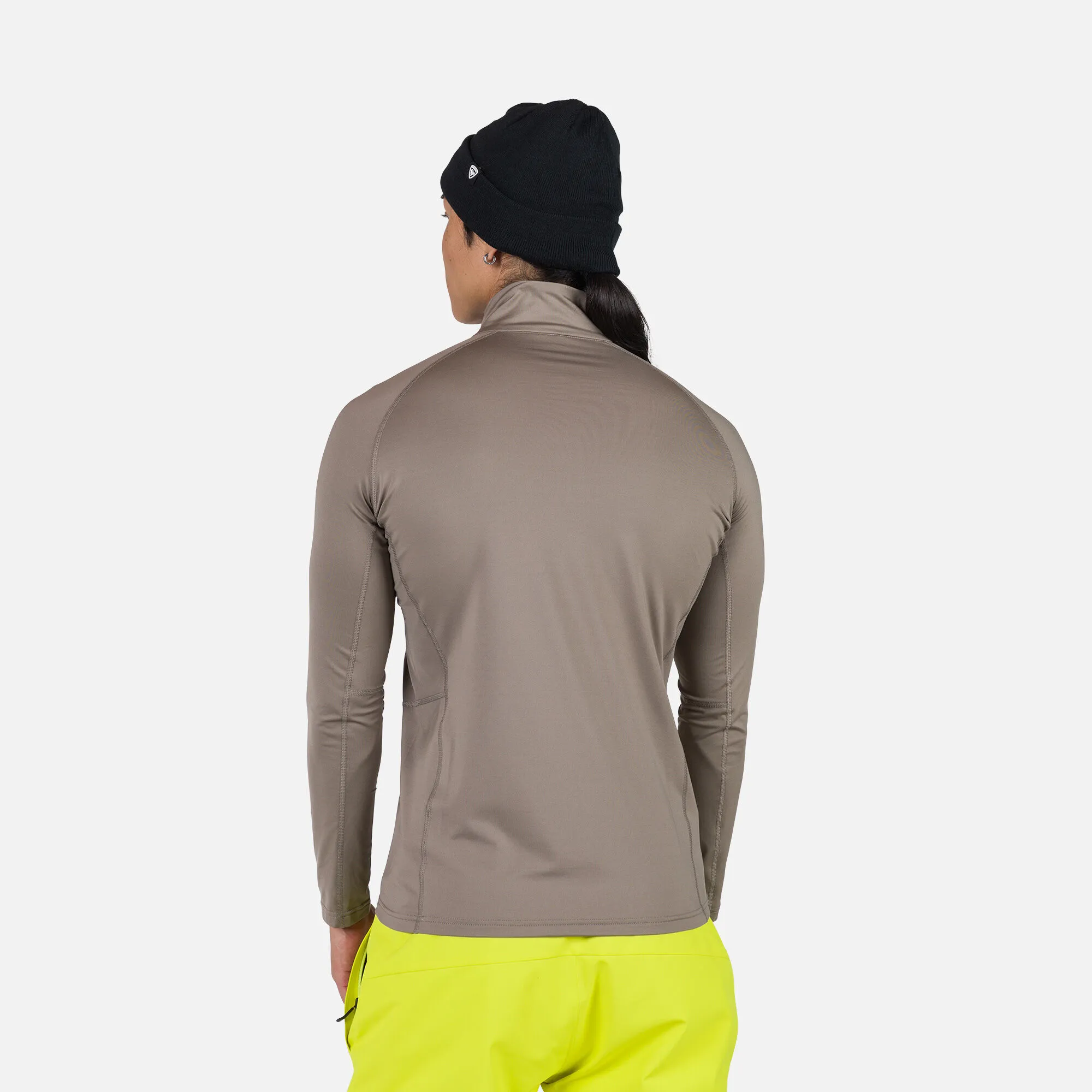 Camiseta interior con media cremallera Classique para hombre
