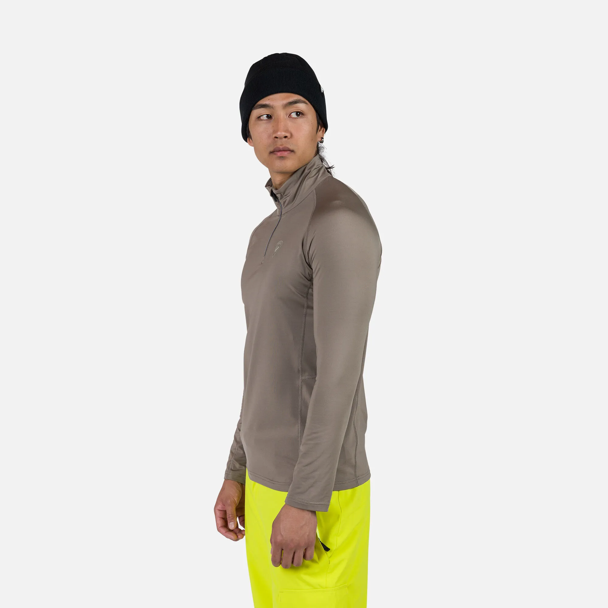 Camiseta interior con media cremallera Classique para hombre