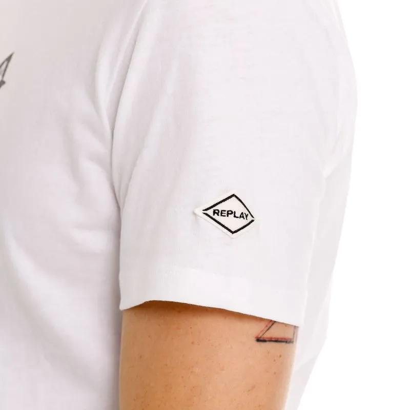 Camiseta Manga Corta Para Hombre Replay