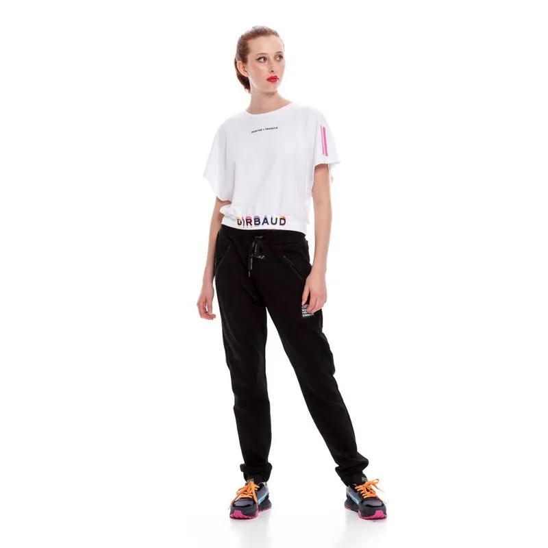 Camiseta Manga Corta Para Mujer Girbaud