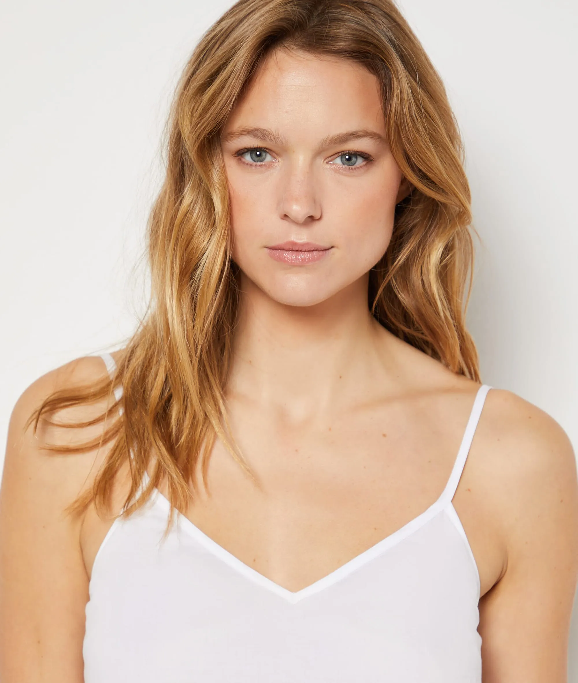 CAMISóN CORTO PARA DEBAJO DEL VESTIDO FOND DE ROBE BLANC  ETAM
