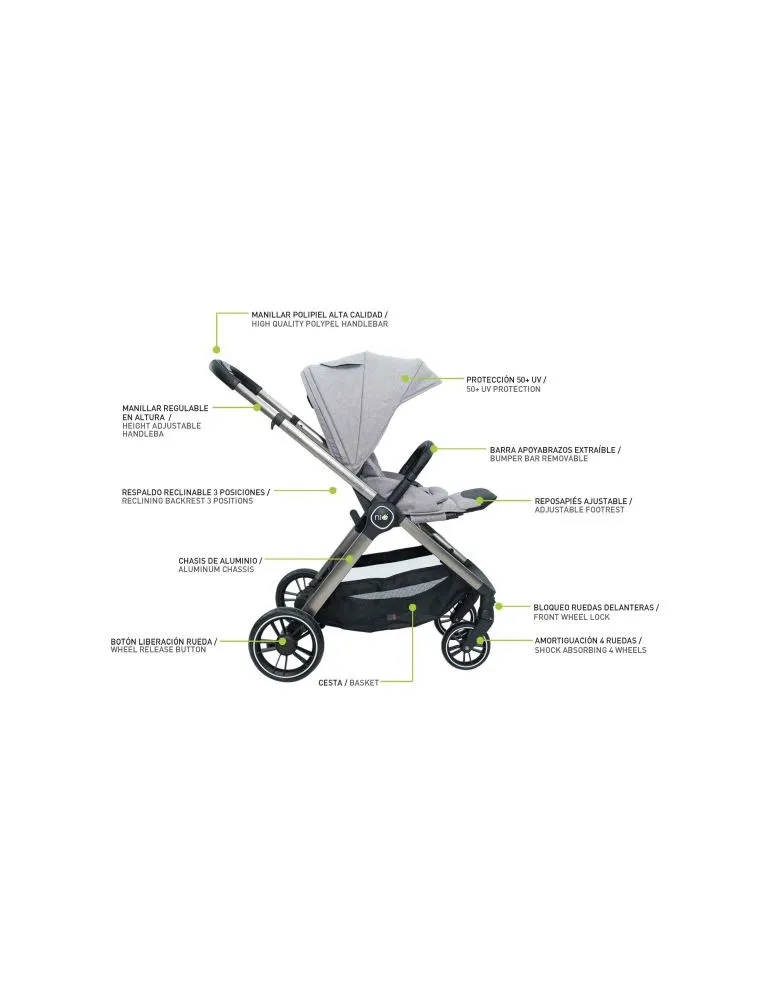 CARRO DUO BIRDYE STONELIGHT NIU