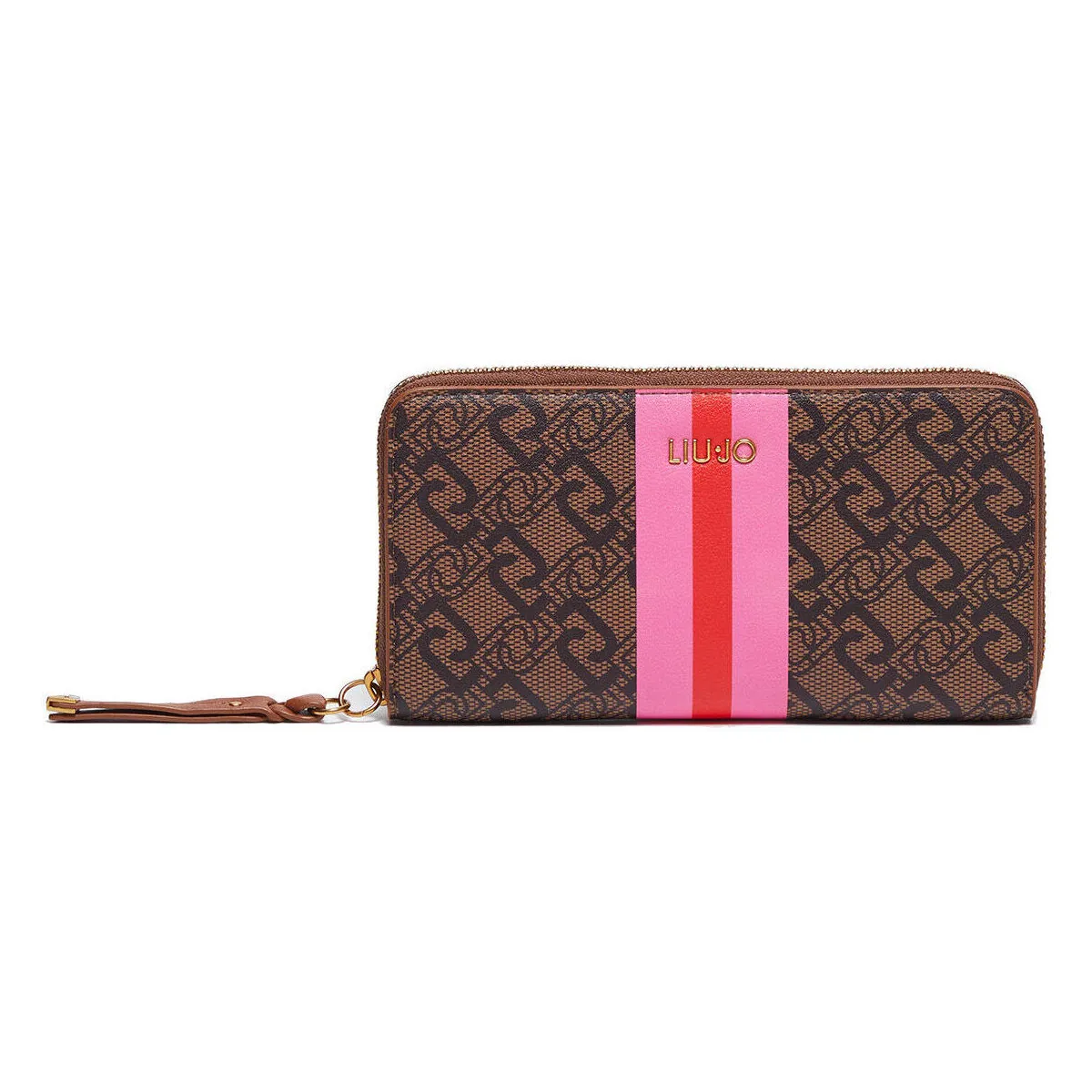 Cartera grande con cremallera alrededor