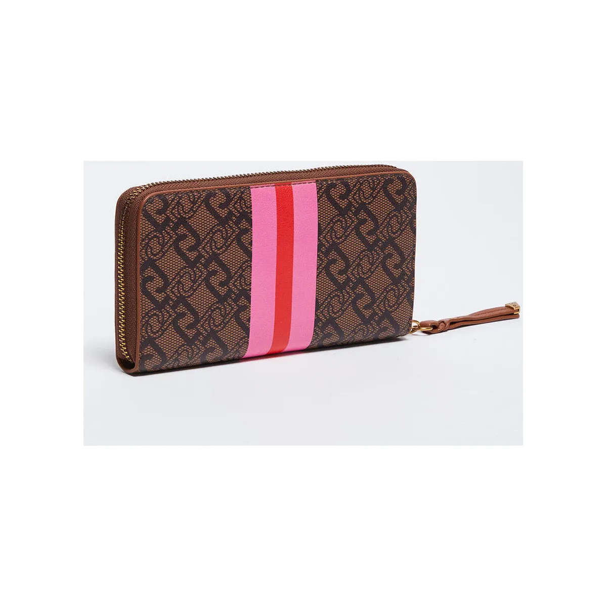 Cartera grande con cremallera alrededor