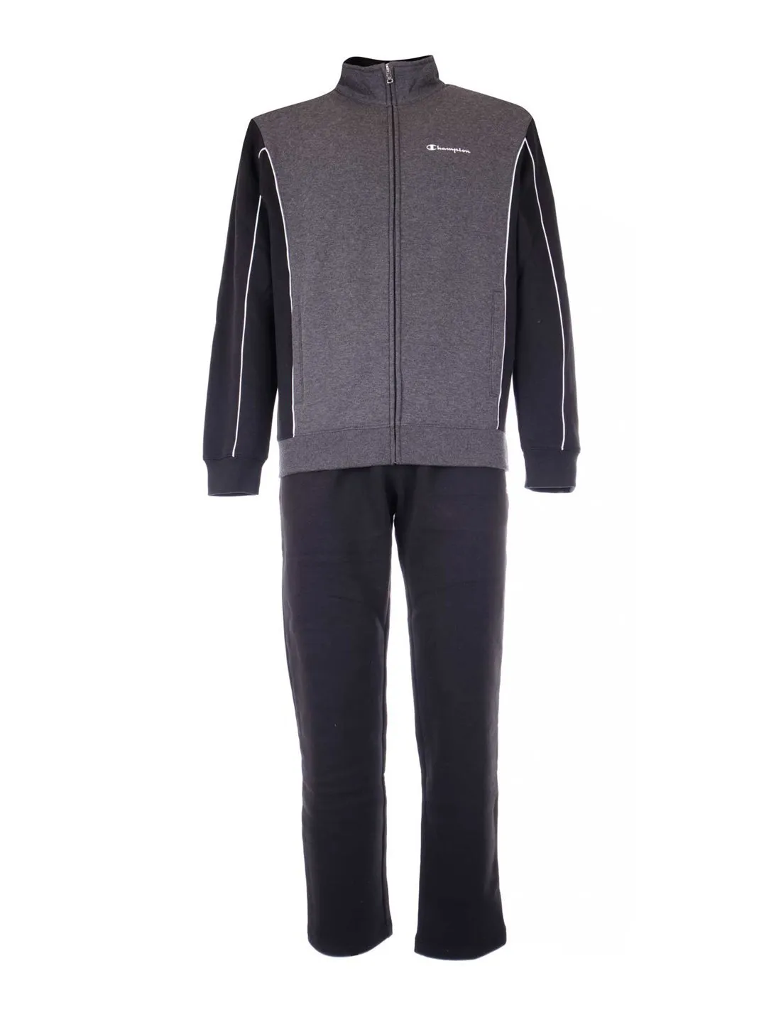CHAMPION  CHáNDAL GRIS Y NEGRO 219393 HOMBRE
