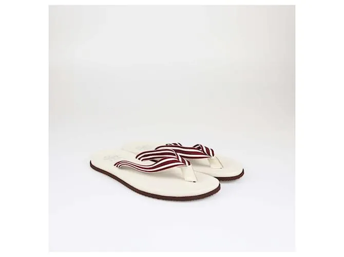 Chanclas burdeos Brunello Cucinelli 