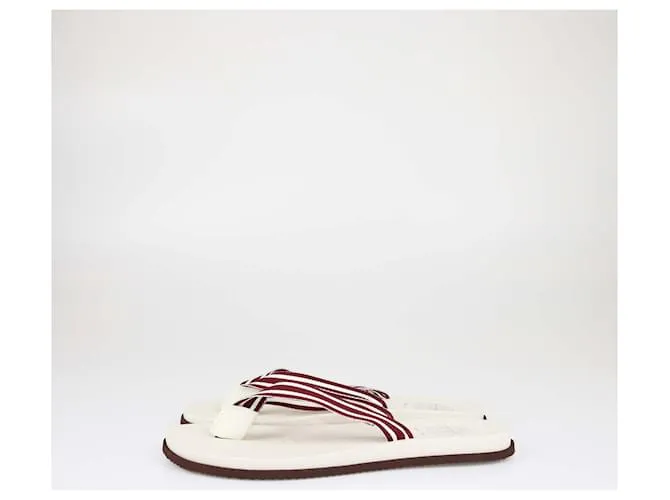 Chanclas burdeos Brunello Cucinelli 