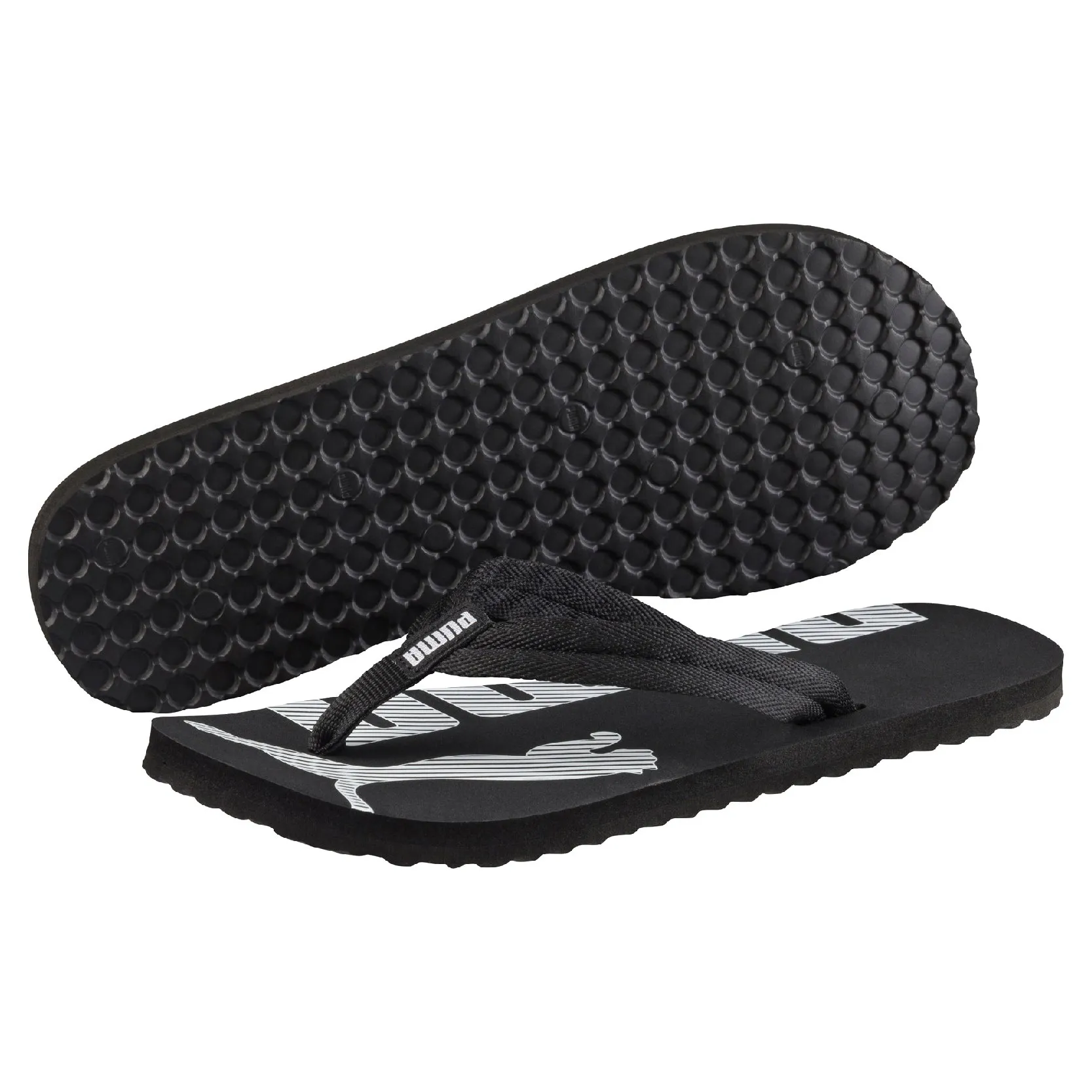 CHANCLAS PUMA EPIC FLIP V2 BLACKWHITE