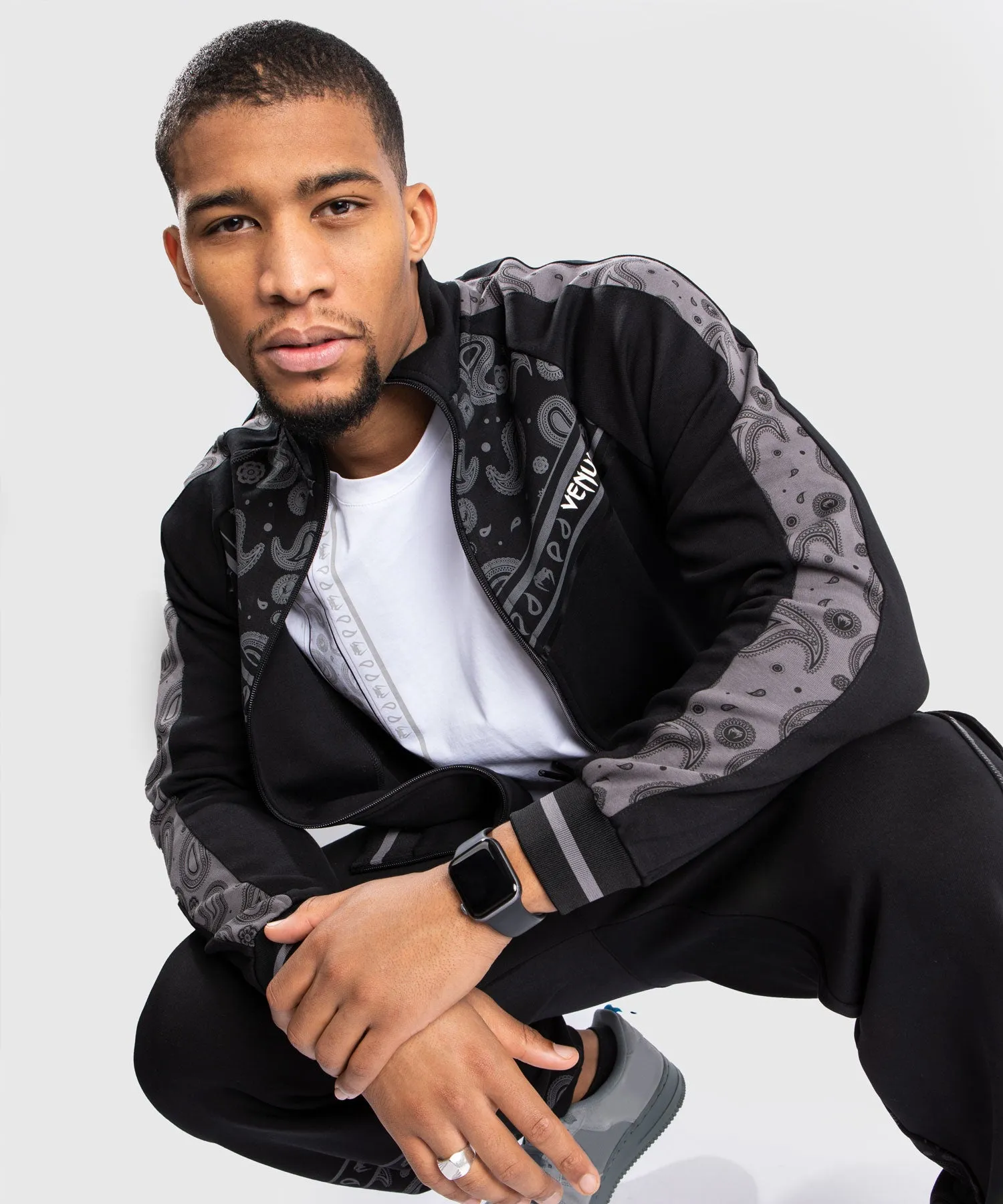 CHAQUETA DE CHáNDAL VENUM CALI 34   OVERSIZE NEGRO