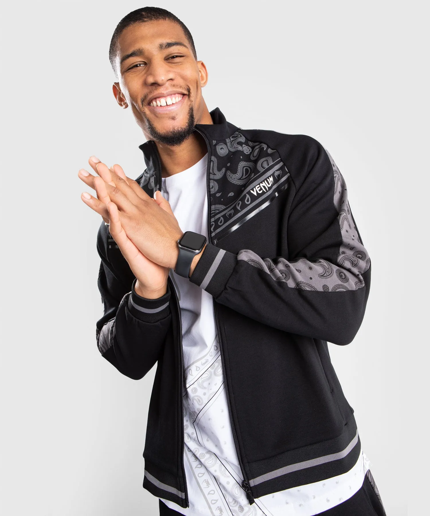 CHAQUETA DE CHáNDAL VENUM CALI 34   OVERSIZE NEGRO