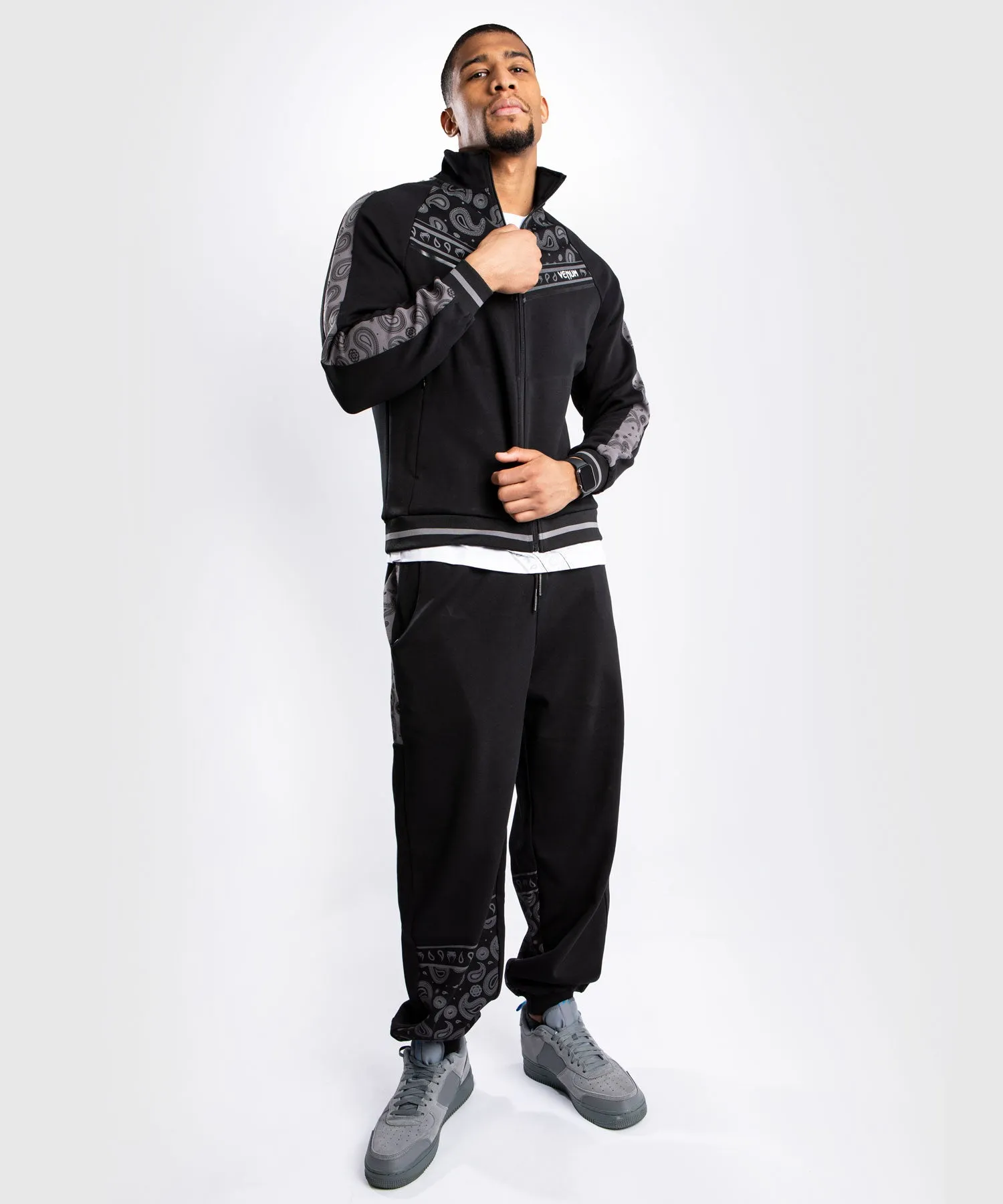 CHAQUETA DE CHáNDAL VENUM CALI 34   OVERSIZE NEGRO