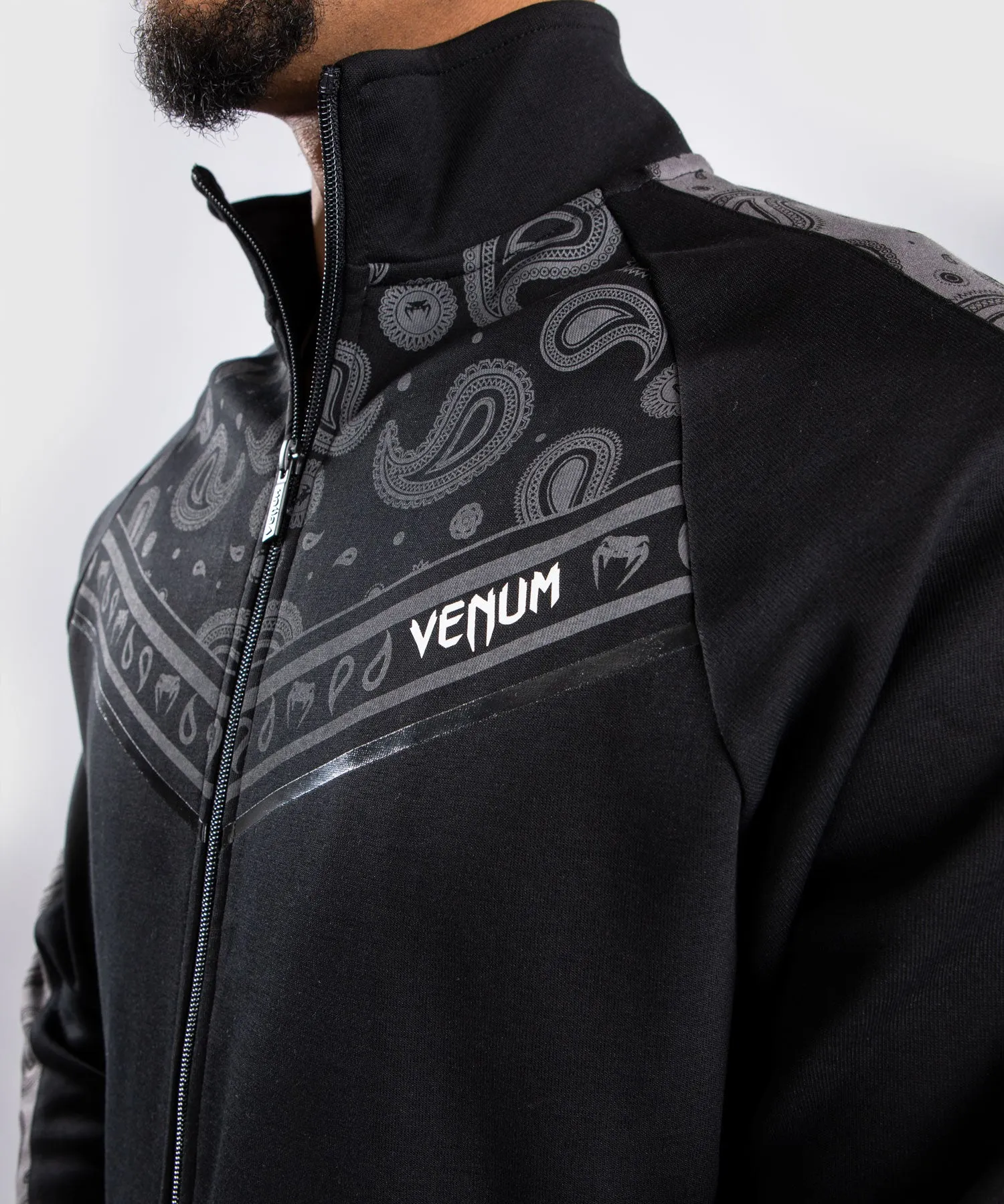 CHAQUETA DE CHáNDAL VENUM CALI 34   OVERSIZE NEGRO