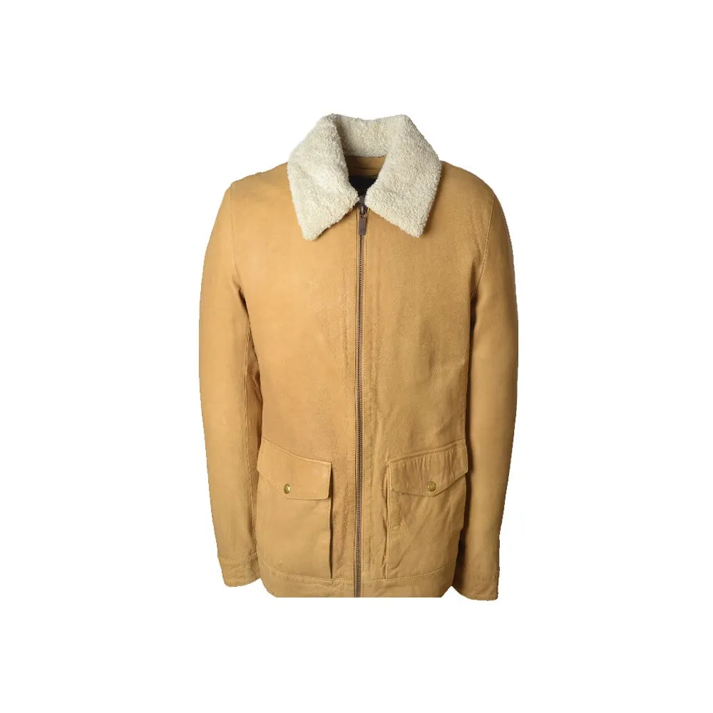 Chaqueta de Piel SCOTCH & SODA 139226 Color Cuero