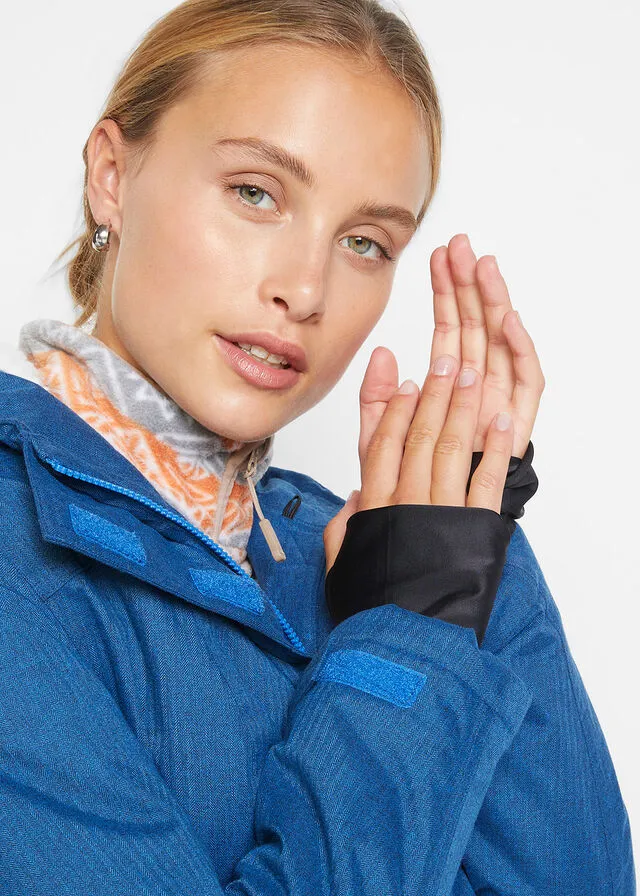 Chaqueta funcional Azul ártico jaspeado