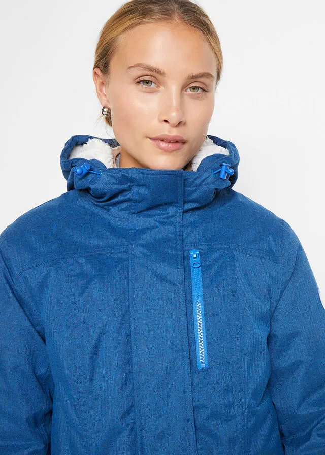 Chaqueta funcional Azul ártico jaspeado