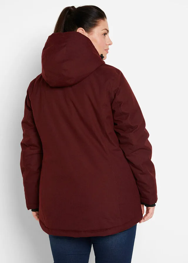 Chaqueta funcional impermeable 2 en 1 Negro