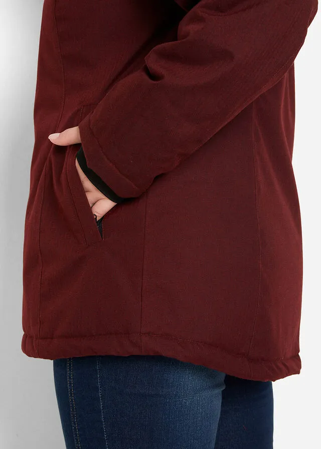 Chaqueta funcional impermeable 2 en 1 Negro