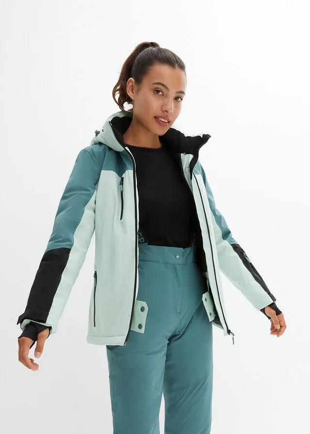 CHAQUETA FUNCIONAL VERDE PASTELVERDE GRISáCEO
