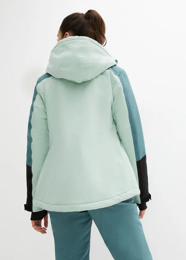 CHAQUETA FUNCIONAL VERDE PASTELVERDE GRISáCEO