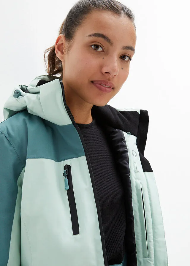 CHAQUETA FUNCIONAL VERDE PASTELVERDE GRISáCEO