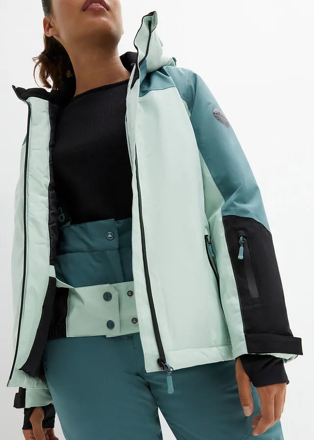 CHAQUETA FUNCIONAL VERDE PASTELVERDE GRISáCEO