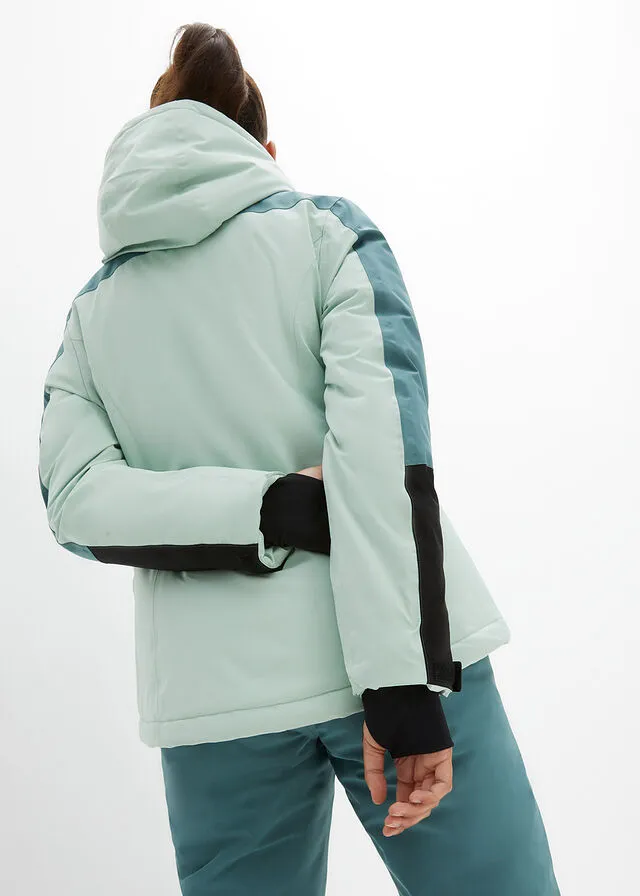 CHAQUETA FUNCIONAL VERDE PASTELVERDE GRISáCEO