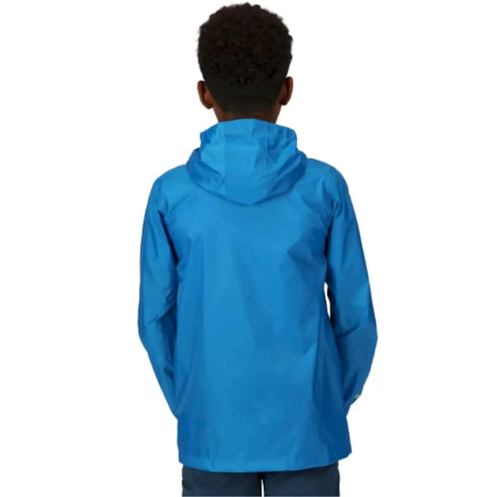 Chaqueta Impermeable Regatta Kid Pack It III. Indigo Blue. RKW213