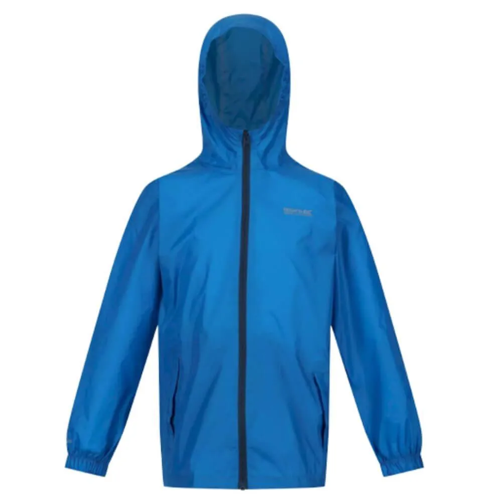 Chaqueta Impermeable Regatta Kid Pack It III. Indigo Blue. RKW213