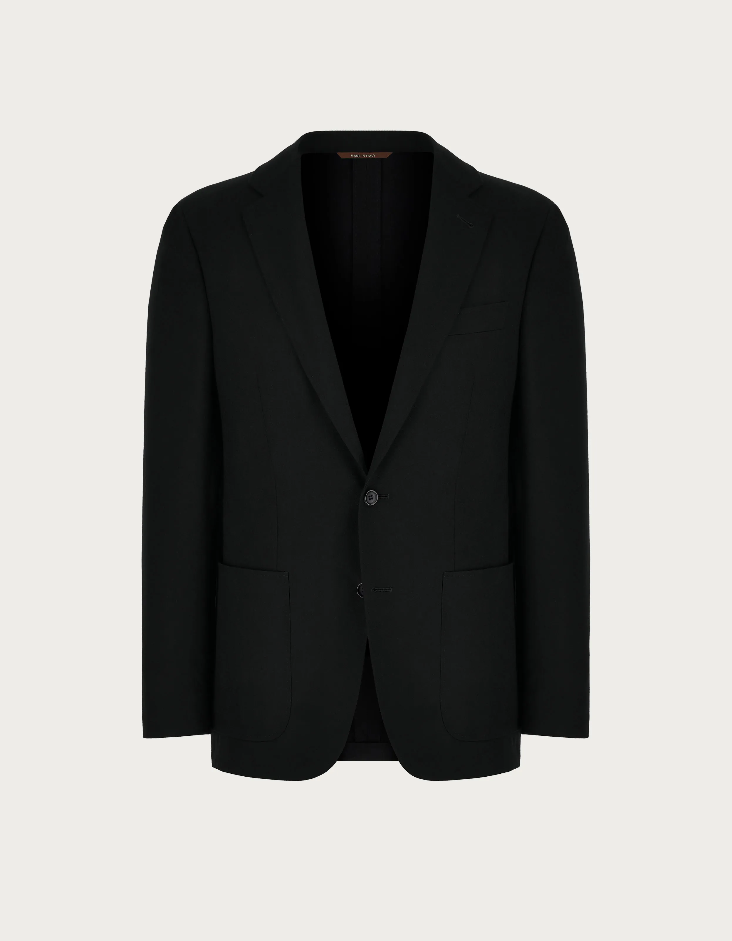 Chaqueta Kei en lana Impeccabile negra 