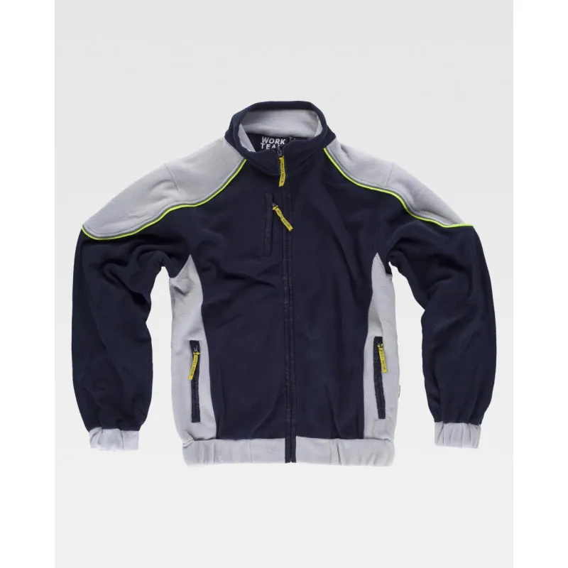 Chaqueta Polar combinada con vivos de alta visibilidad WORKTEAM Future WF5857