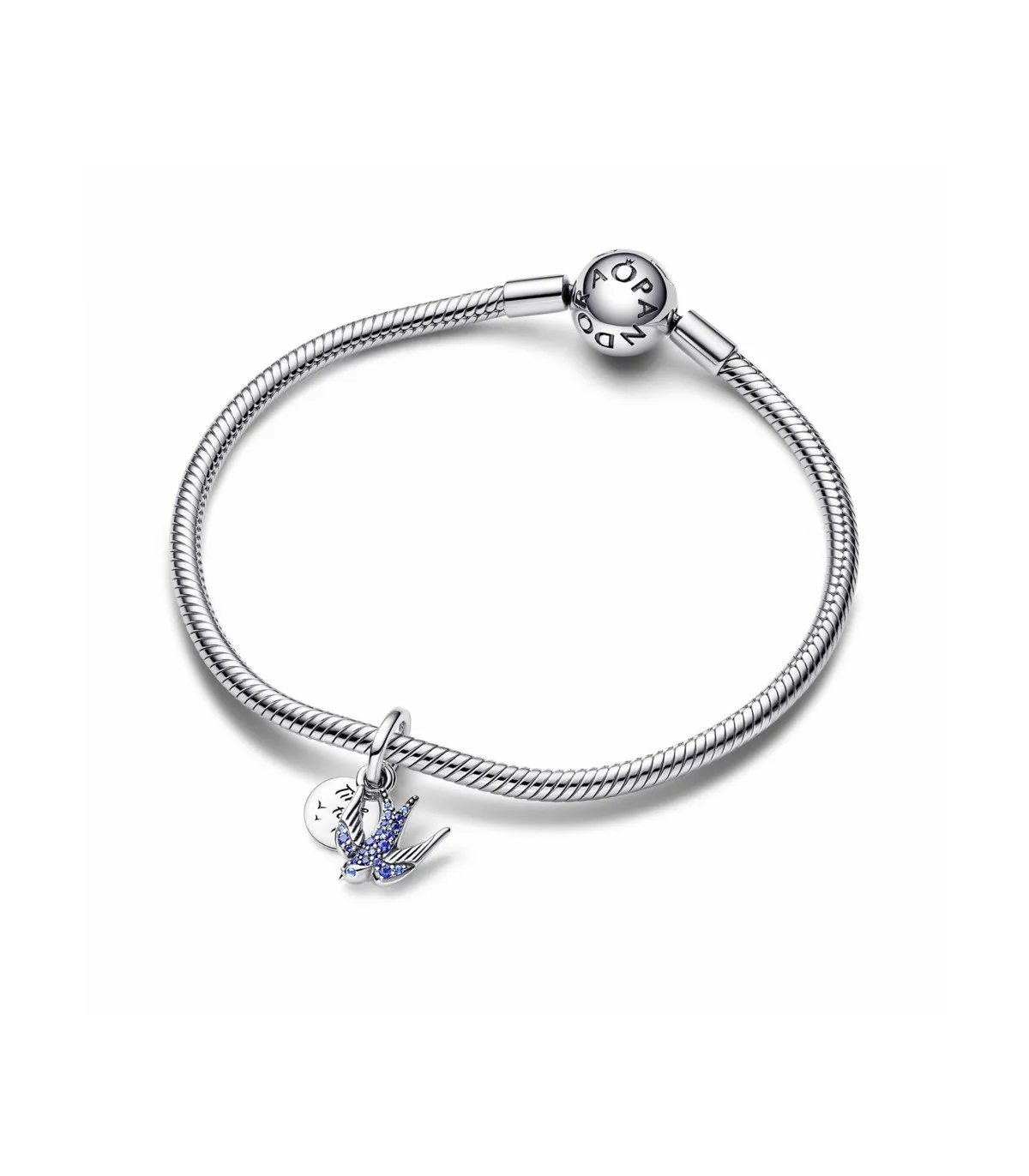 CHARM COLGANTE DOBLE GOLONDRINA BRILLANTE  792570C01