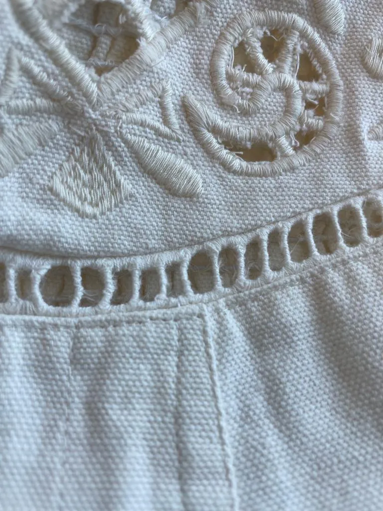 CHER Top Espalda Fruncida