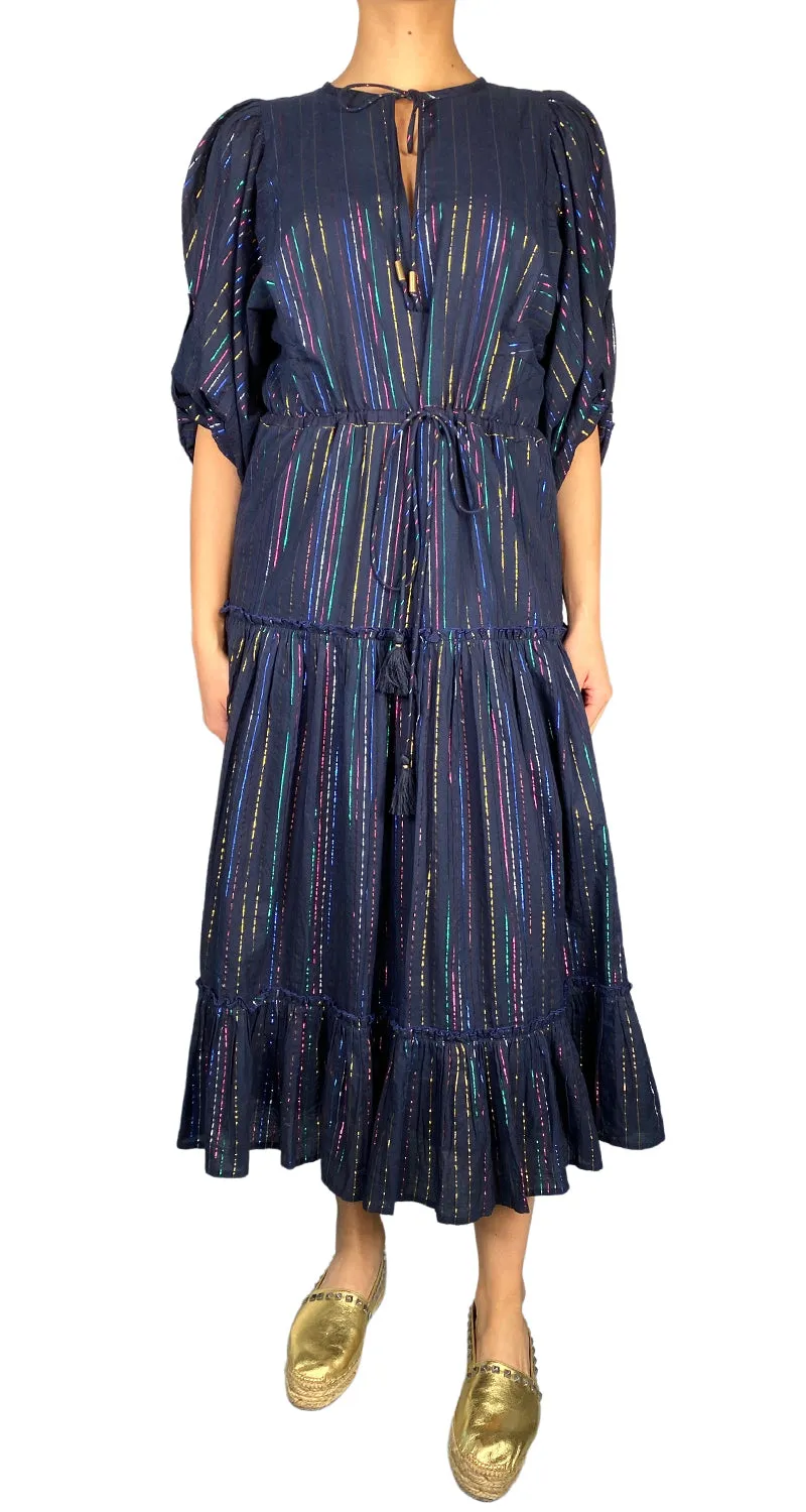 CHER Vestido Maxi Multicolor