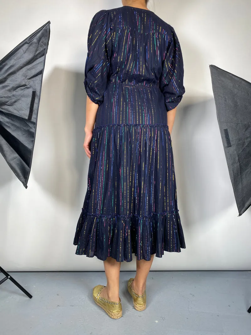CHER Vestido Maxi Multicolor