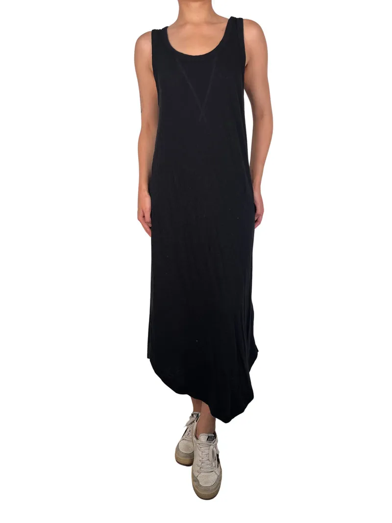 CHER Vestido Maxi Negro