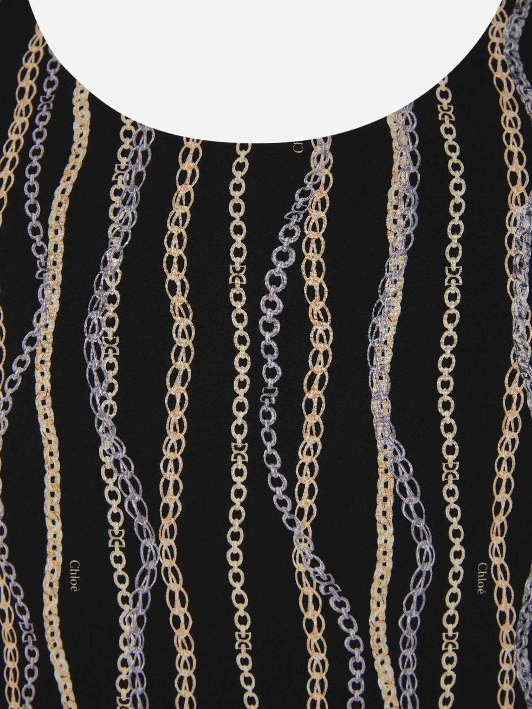 Chloé Top Tirantes Seda