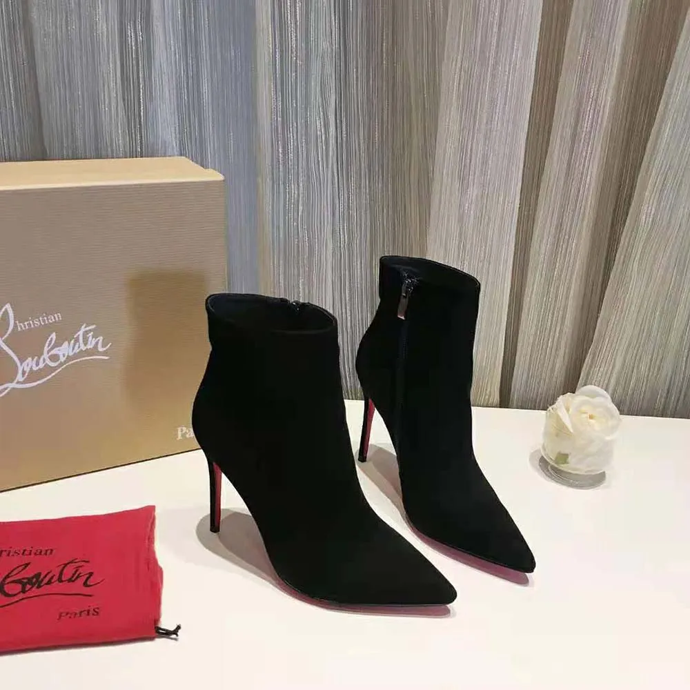 CHRISTIAN LOUBOUTIN MUJER ELOISE BOOTY TACóN 100 MMNEGRO