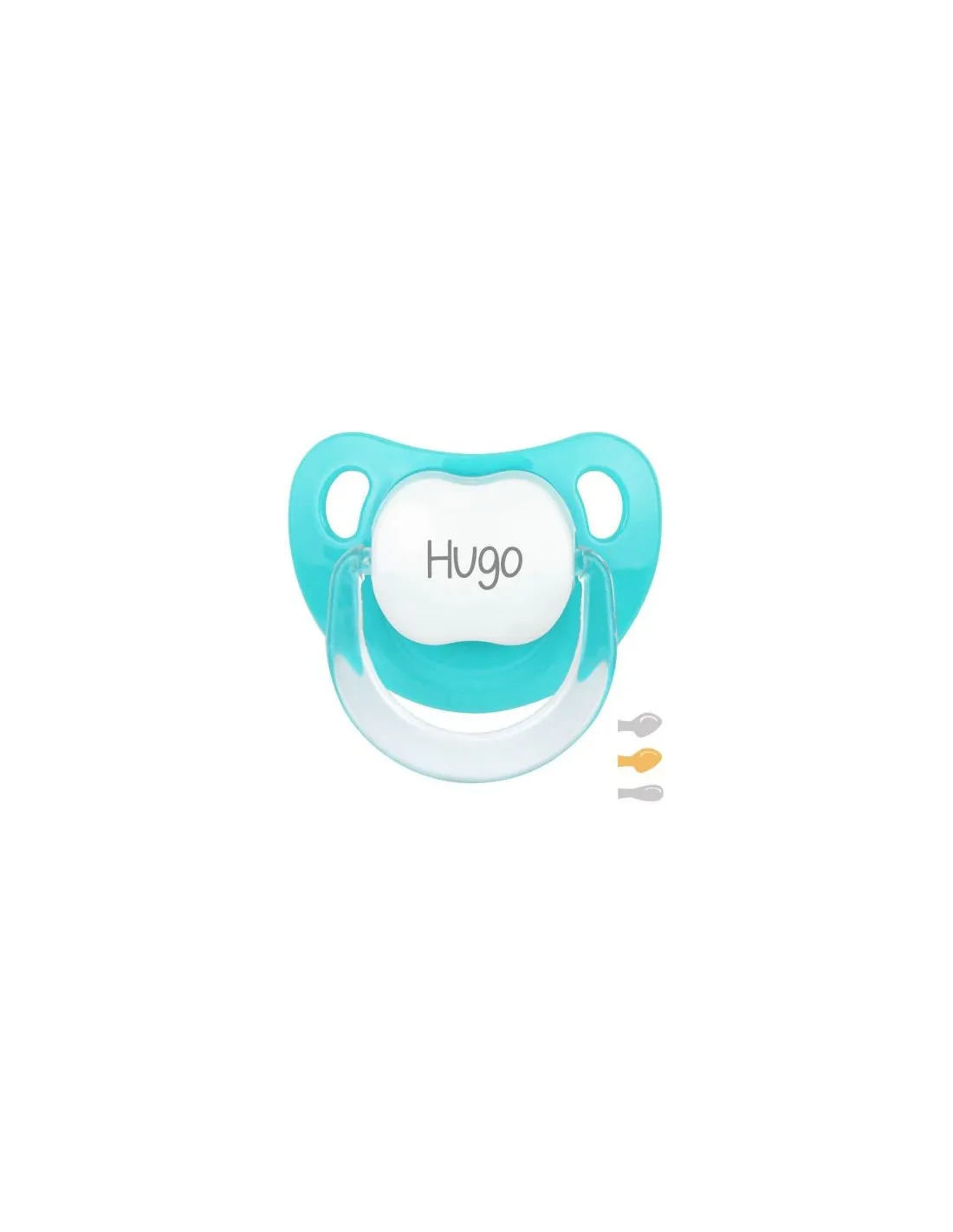 Chupete Baby Personalizado Turquesa de Mi Pipo