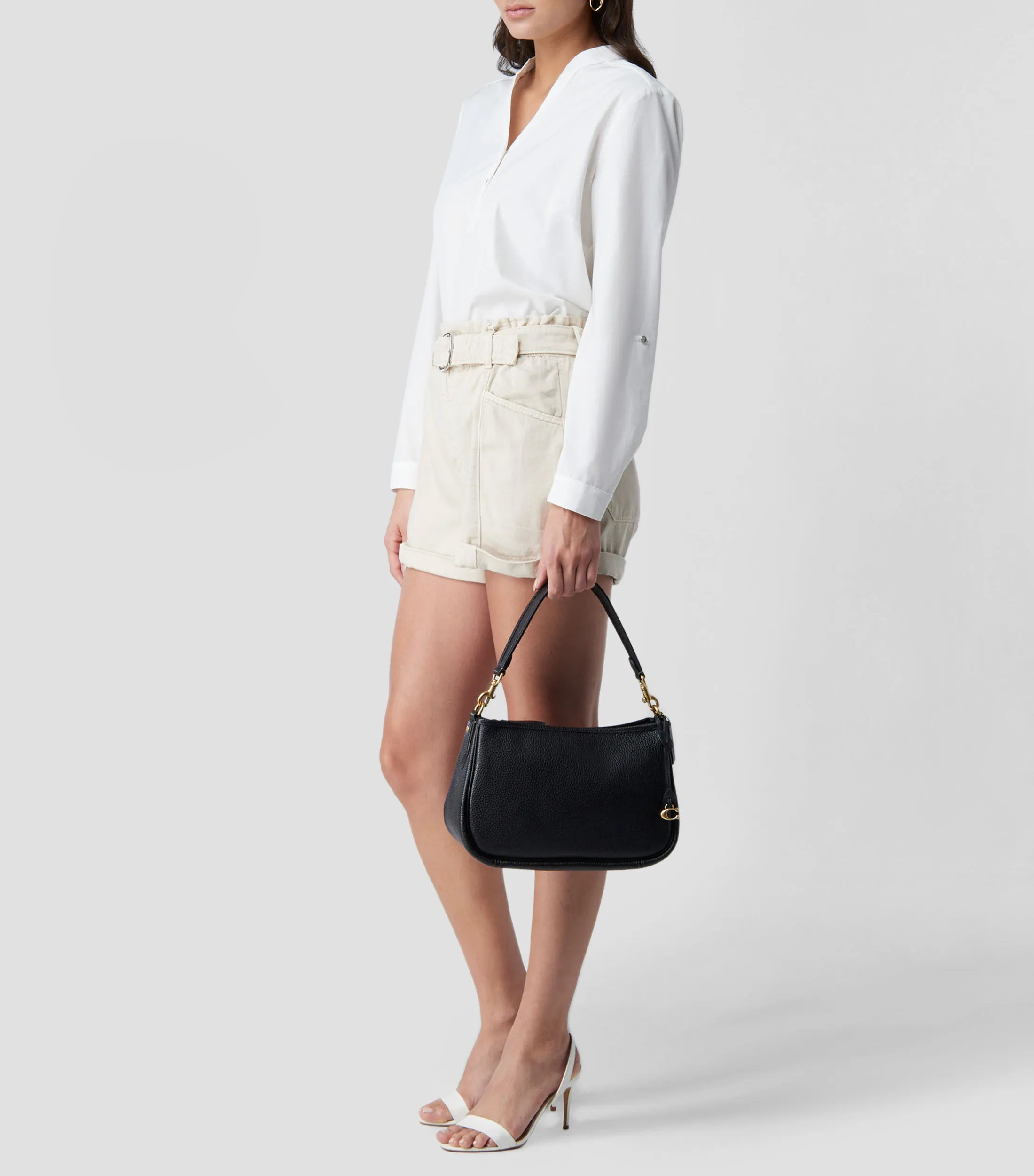 Coach Bolso Crossbody negro en piel Mujer