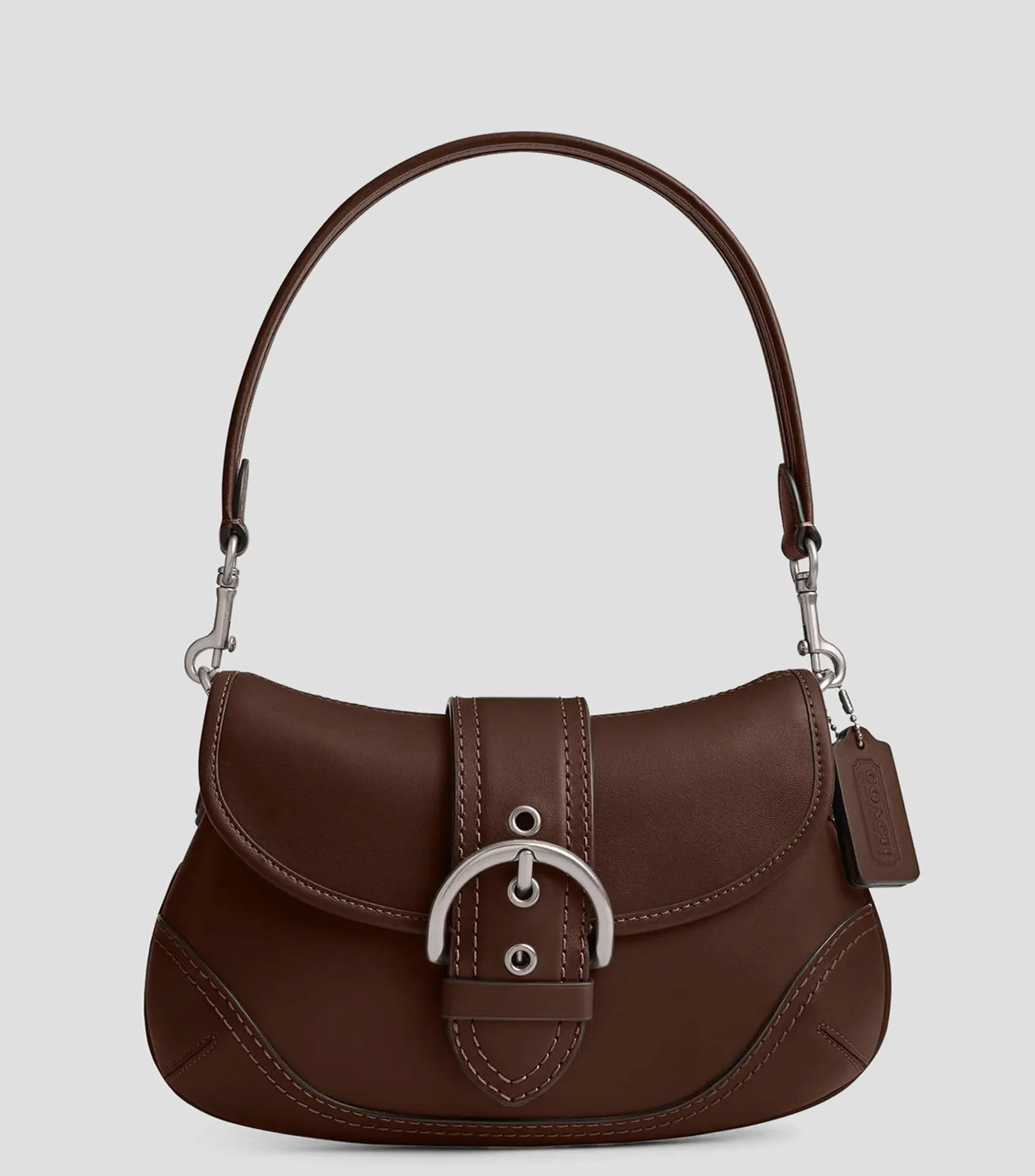Coach Bolso shoulder café obscuro en piel Soho Mujer