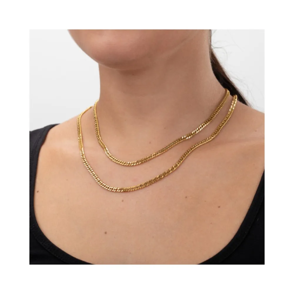 Collar Cuba Oro (Varias Medidas)