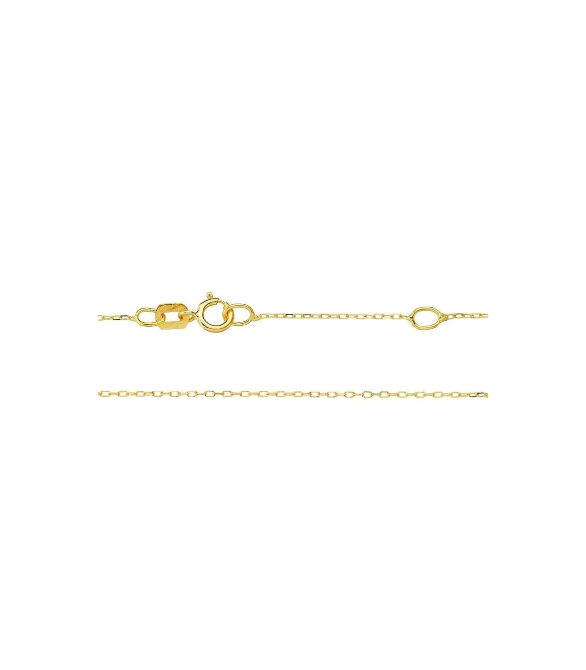 Collar nombre personalizado barra Oro Amarillo 18K S